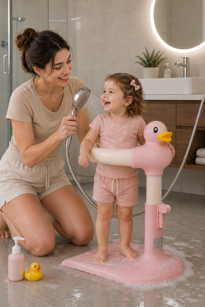Premium Bebek Yıkama Yardımcısı, Banyo Duş Standı ve Küvet Destek Sehpası | Kaymaz Ayaklı