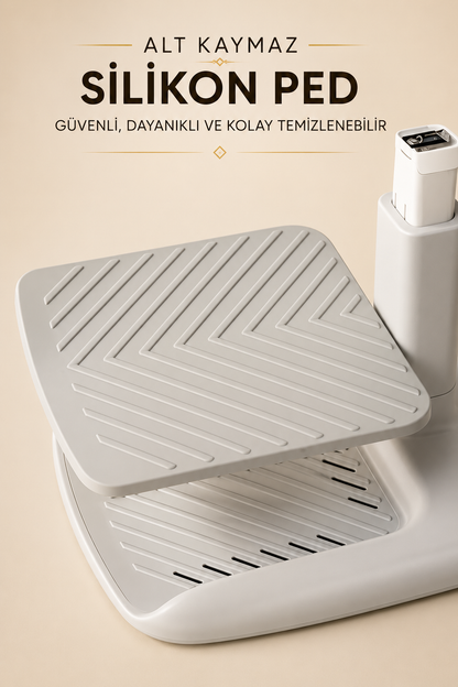 Premium Bebek Yıkama Yardımcısı, Banyo Duş Standı ve Küvet Destek Sehpası | Kaymaz Ayaklı